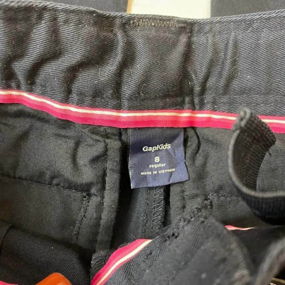 GAP Girls Navy Blue Chino Pants - Picture 4 of 4